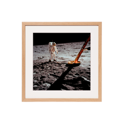 Nasa image: Buzz Aldrin on the moon 1969