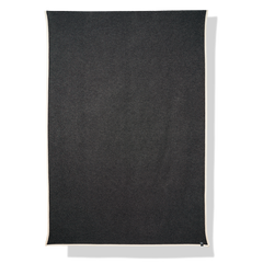 Tagesdecke Baumwolle Schwarz/Weiss