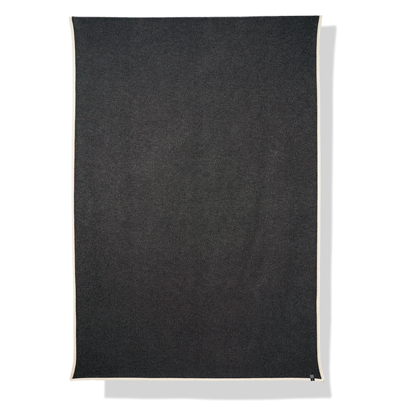 Bedspread Cotton Black / White