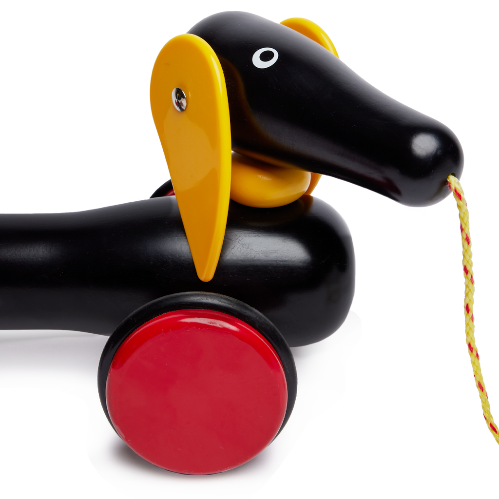 Brio pull along dachshund sales