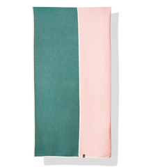 Bedspread Cotton Green / Pink